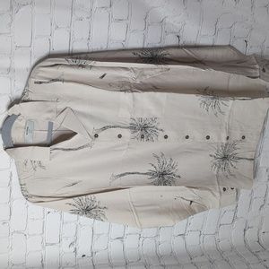 NWT Man x one teaspoon palm island button down shirt
